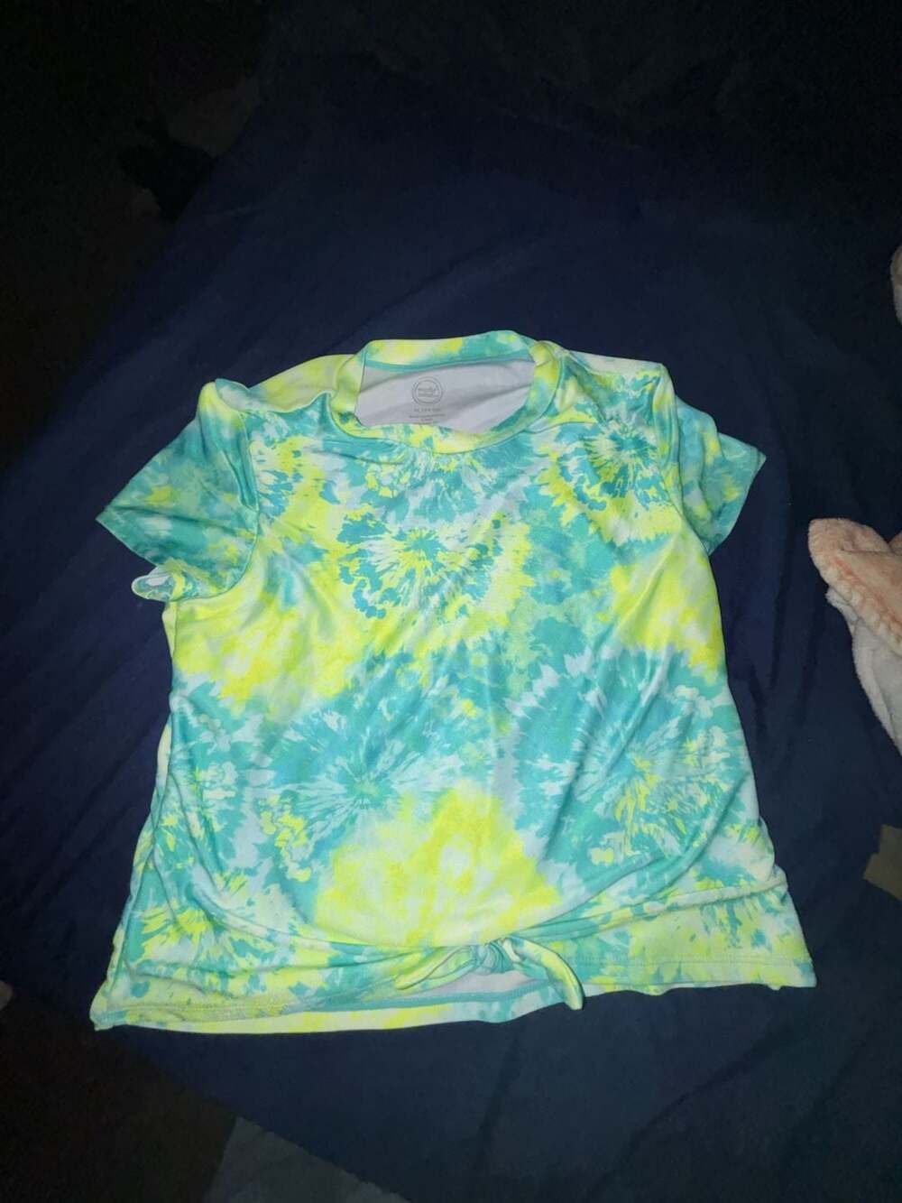Wonder Nation Tie Dye Rash Guard T-Shirt